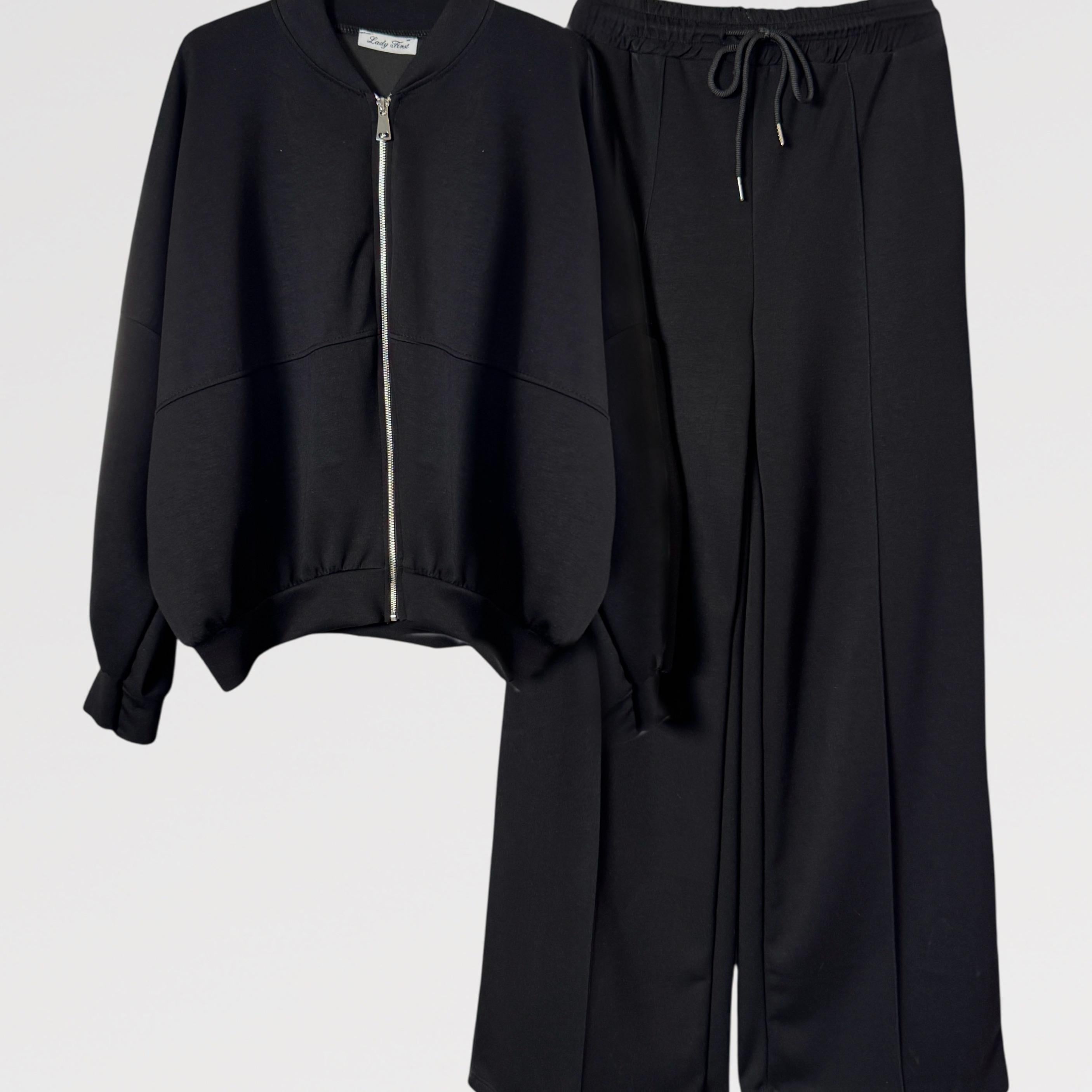 Completo Comfort Sporty & Wide Pants - Made in Italy