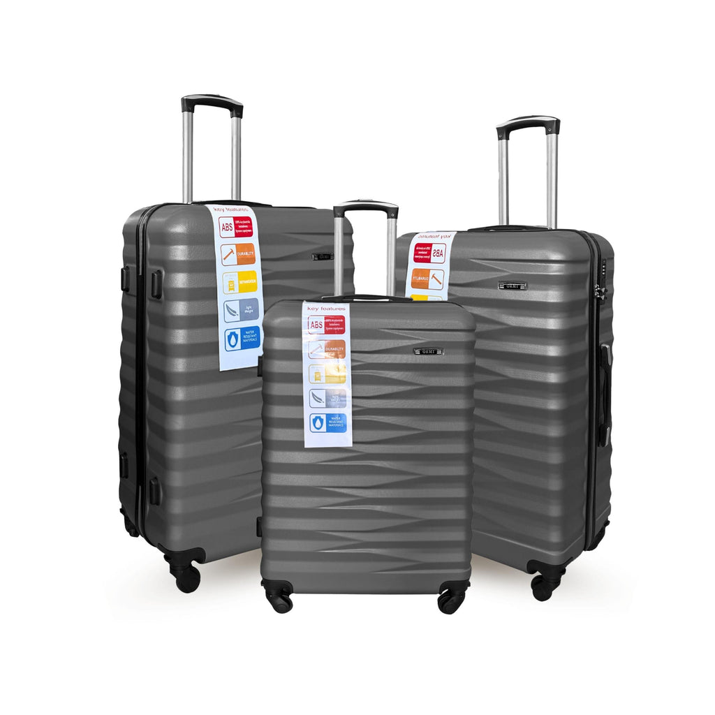 Set 3 Valigie ORMI WaveStyle (3 Pezzi) – S/M/L