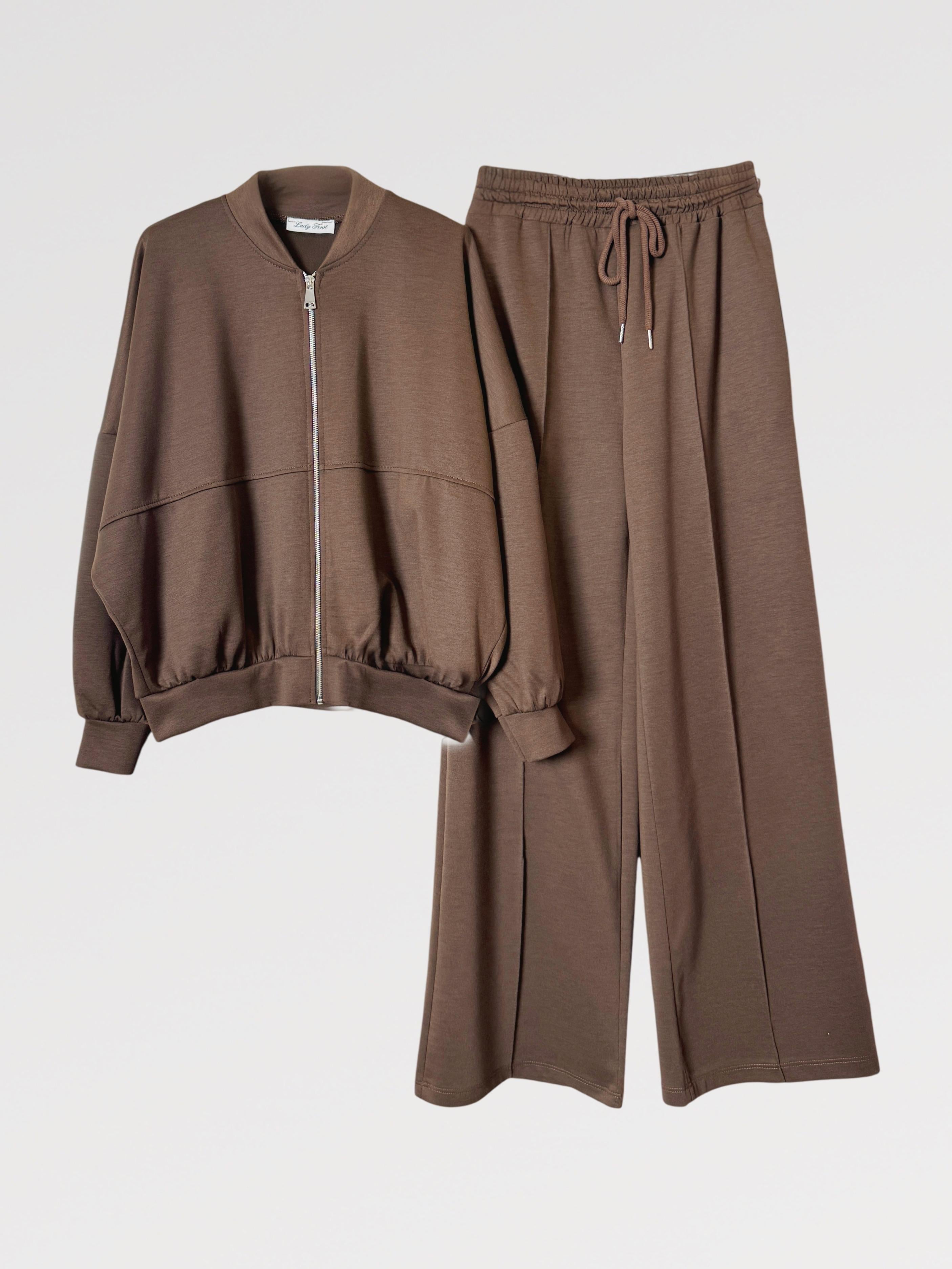 Completo Comfort Sporty & Wide Pants - Made in Italy