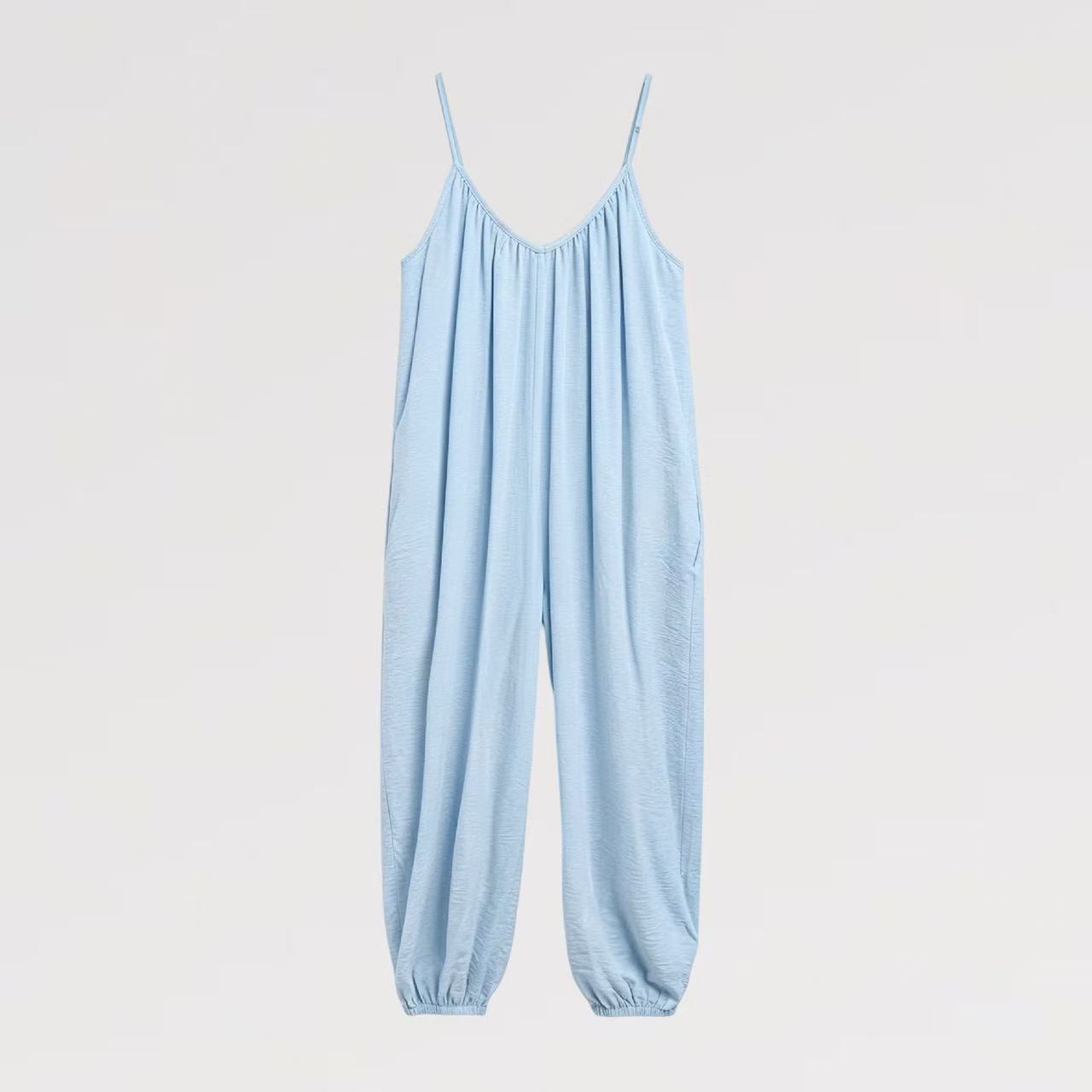 Tuta Boho Breeze – Jumpsuit Morbida - viscosa - Made in Italy